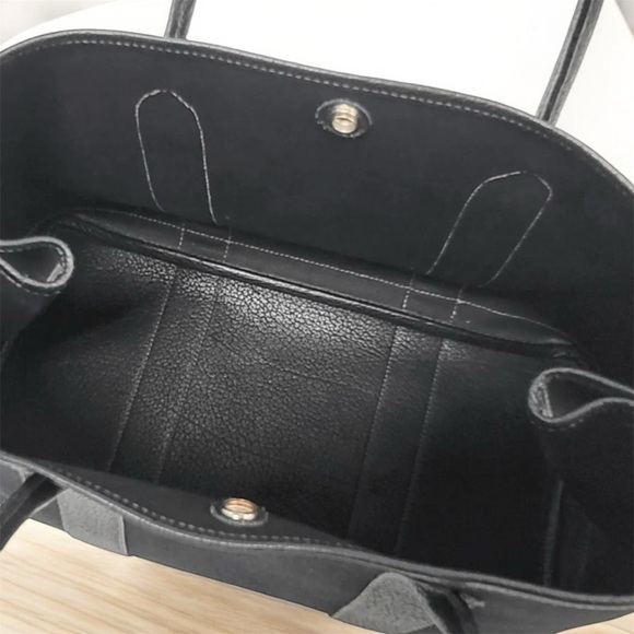 Hermès Garden Party 36 Black Toile and Negonda Palladium Hardware - Picture 4 of 10